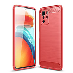 Custodia Silicone Cover Morbida Line per Xiaomi Poco X3 GT 5G Rosso