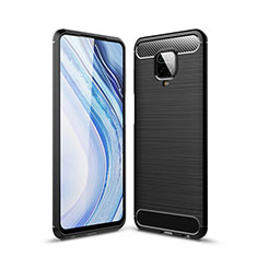 Custodia Silicone Cover Morbida Line per Xiaomi Redmi Note 9 Pro Max Nero