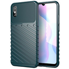 Custodia Silicone Cover Morbida Line S01 per Xiaomi Redmi 9A Verde