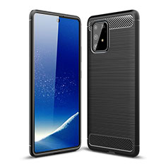 Custodia Silicone Cover Morbida Line WL1 per Samsung Galaxy A91 Nero