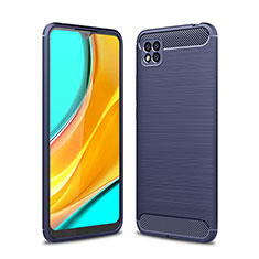 Custodia Silicone Cover Morbida Line WL1 per Xiaomi Redmi 9 Activ Blu