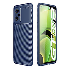 Custodia Silicone Cover Morbida Spigato S01 per Realme Q5 Pro 5G Blu