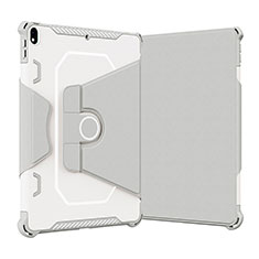 Custodia Silicone e Plastica Opaca Cover con Supporto L05 per Apple iPad Pro 10.5 Grigio