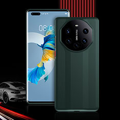 Custodia Silicone e Plastica Opaca Cover Fronte e Retro 360 Gradi R01 per Huawei Mate 40E Pro 4G Verde Notte