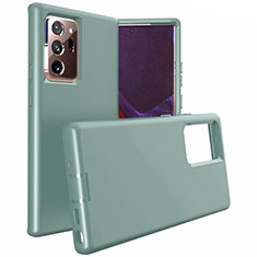 Custodia Silicone e Plastica Opaca Cover N02 per Samsung Galaxy Note 20 Ultra 5G Verde Notte