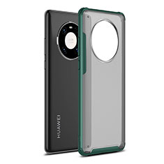 Custodia Silicone e Plastica Opaca Cover per Huawei Mate 40E 4G Verde