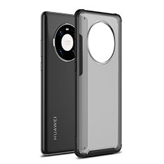 Custodia Silicone e Plastica Opaca Cover per Huawei Mate 40E Pro 5G Nero