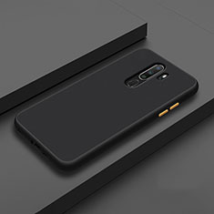 Custodia Silicone e Plastica Opaca Cover per Oppo A11 Nero