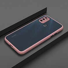 Custodia Silicone e Plastica Opaca Cover per Oppo A11s Rosa