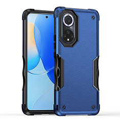 Custodia Silicone e Plastica Opaca Cover QW1 per Huawei Nova 9 Blu