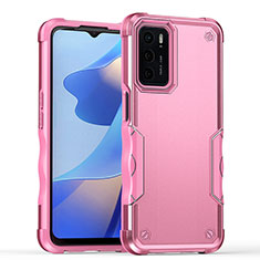 Custodia Silicone e Plastica Opaca Cover QW1 per Oppo A54s Rosa