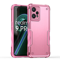 Custodia Silicone e Plastica Opaca Cover QW1 per Realme 9 Pro 5G Rosa