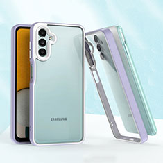 Custodia Silicone e Plastica Opaca Cover QW1 per Samsung Galaxy A13 5G Lavanda