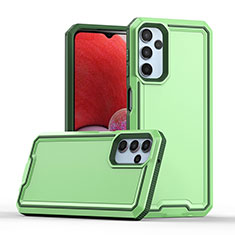 Custodia Silicone e Plastica Opaca Cover QW1 per Samsung Galaxy A14 4G Verde