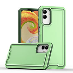 Custodia Silicone e Plastica Opaca Cover QW1 per Samsung Galaxy F04 Verde