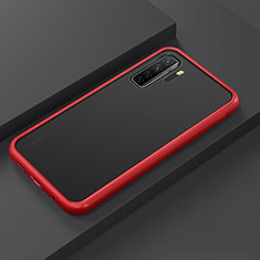 Custodia Silicone e Plastica Opaca Cover R01 per Huawei Nova 7 SE 5G Rosso