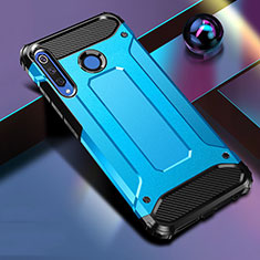 Custodia Silicone e Plastica Opaca Cover R01 per Huawei P30 Lite Cielo Blu