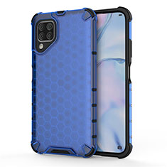 Custodia Silicone e Plastica Opaca Cover R02 per Huawei Nova 7i Blu