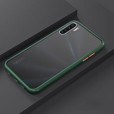 Custodia Silicone e Plastica Opaca Cover R03 per Oppo K7 5G Verde