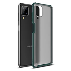 Custodia Silicone e Plastica Opaca Cover U01 per Samsung Galaxy A12 5G Verde