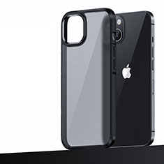 Custodia Silicone e Plastica Opaca Cover U04 per Apple iPhone 14 Nero