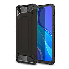 Custodia Silicone e Plastica Opaca Cover WL1 per Xiaomi Redmi 9i Nero