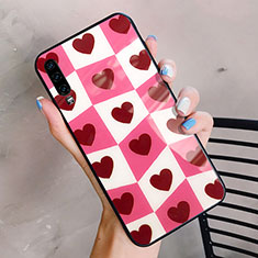 Custodia Silicone Gel Laterale Amore Cuore Specchio Cover per Huawei P30 Multicolore