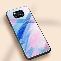 Custodia Silicone Gel Laterale Fantasia Modello Specchio Cover JM1 per Xiaomi Poco X3 Pro Colorato