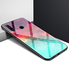 Custodia Silicone Gel Laterale Fantasia Modello Specchio Cover K01 per Huawei P Smart+ Plus (2019) Multicolore