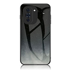 Custodia Silicone Gel Laterale Fantasia Modello Specchio Cover LS1 per Huawei Nova 10 Pro Nero