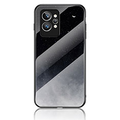 Custodia Silicone Gel Laterale Fantasia Modello Specchio Cover LS1 per Realme GT2 Pro 5G Grigio