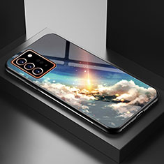 Custodia Silicone Gel Laterale Fantasia Modello Specchio Cover LS1 per Samsung Galaxy Note 20 Ultra 5G Multicolore
