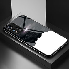 Custodia Silicone Gel Laterale Fantasia Modello Specchio Cover LS1 per Xiaomi Mi 11i 5G (2022) Nero