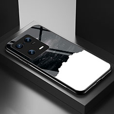 Custodia Silicone Gel Laterale Fantasia Modello Specchio Cover LS1 per Xiaomi Mi 13 Pro 5G Nero