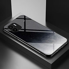 Custodia Silicone Gel Laterale Fantasia Modello Specchio Cover LS1 per Xiaomi Poco C50 Grigio