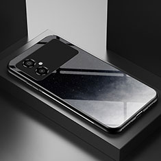 Custodia Silicone Gel Laterale Fantasia Modello Specchio Cover LS1 per Xiaomi Redmi Note 11R 5G Grigio