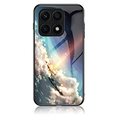 Custodia Silicone Gel Laterale Fantasia Modello Specchio Cover LS2 per Huawei Honor X8a 5G Multicolore