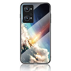 Custodia Silicone Gel Laterale Fantasia Modello Specchio Cover LS2 per Realme Q5 Pro 5G Multicolore