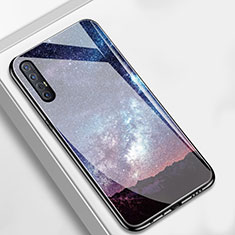 Custodia Silicone Gel Laterale Fantasia Modello Specchio Cover S02 per Oppo Reno3 Pro Grigio