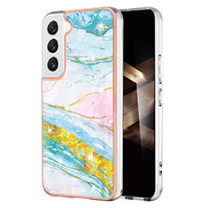 Custodia Silicone Gel Morbida Fantasia Modello Cover per Samsung Galaxy S24 Plus 5G Multicolore