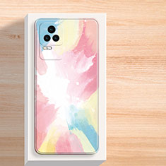 Custodia Silicone Gel Morbida Fantasia Modello Cover per Xiaomi Poco F4 5G Rosa