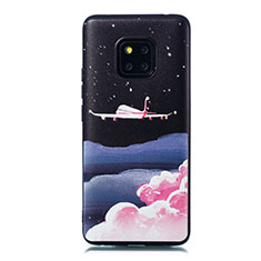 Custodia Silicone Gel Morbida Fantasia Modello Cover S01 per Huawei Mate 20 Pro Multicolore