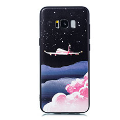 Custodia Silicone Gel Morbida Fantasia Modello Cover S01 per Samsung Galaxy S8 Multicolore