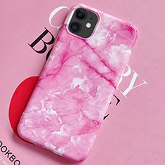 Custodia Silicone Gel Morbida Fantasia Modello Cover S02 per Apple iPhone 11 Rosa