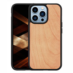 Custodia Silicone Gel Morbida Fantasia Modello Cover S03 per Apple iPhone 14 Pro Max Arancione