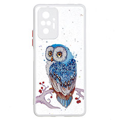 Custodia Silicone Gel Morbida Fantasia Modello Cover Y01X per Xiaomi Redmi Note 10 Pro Max Multicolore