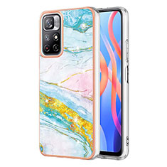 Custodia Silicone Gel Morbida Fantasia Modello Cover Y05B per Xiaomi Poco M4 Pro 5G Colorato