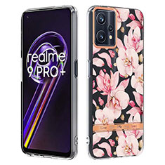 Custodia Silicone Gel Morbida Fantasia Modello Cover Y06B per Realme 9 Pro+ Plus 5G Rosa