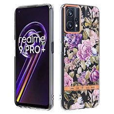 Custodia Silicone Gel Morbida Fantasia Modello Cover Y06B per Realme Narzo 50 Pro 5G Lavanda