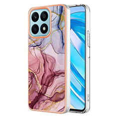 Custodia Silicone Gel Morbida Fantasia Modello Cover Y07B per Huawei Honor X8a 4G Multicolore